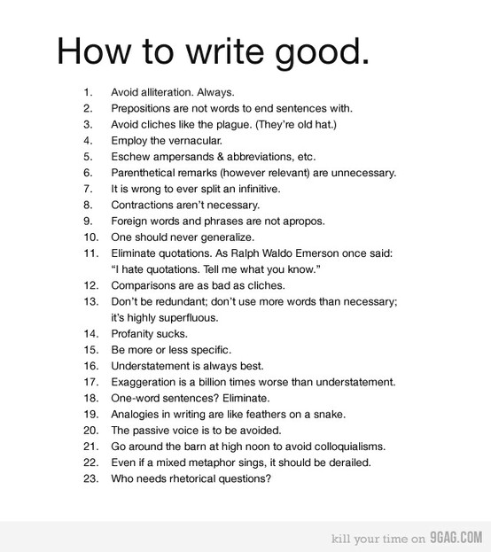 How to become good at writing essays